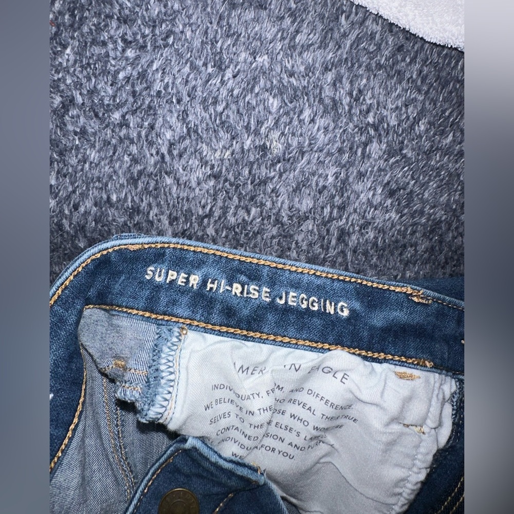 American Eagle Super High Rise Jegging - Picture 1 of 4